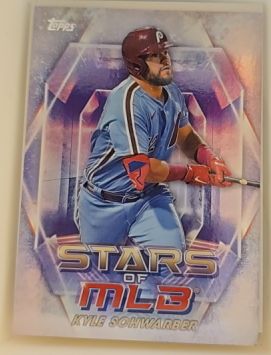 2023 Topps Stars of MLB #SMLB-53 Kyle Schwarber — front