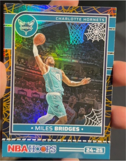 2024-25 Panini Haunted Hoops #121 Miles Bridges — front