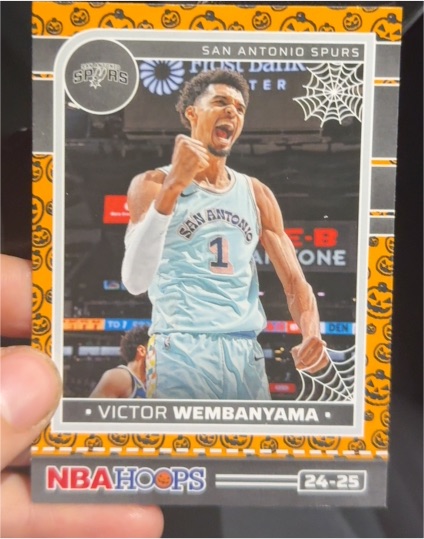 2024-25 Panini NBA Hoops #24-25 Victor Wembanyama — front