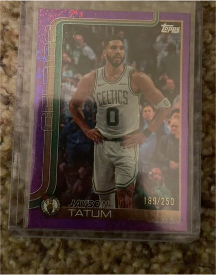 2025-26 Topps #1 Jayson Tatum — front