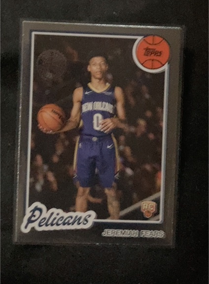 2025-26 Topps #80BK-98 Jeremiah Fears — front
