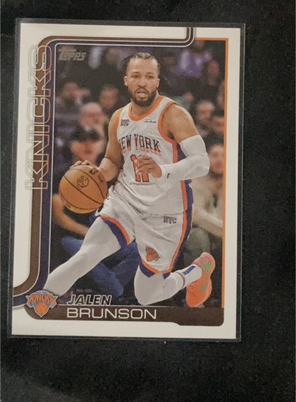 2025-26 Topps #14 Jalen Brunson — front