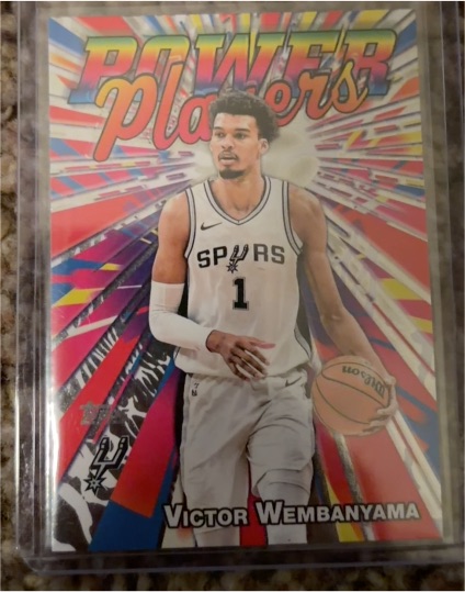 2025-26 Topps Basketball #PP-15 Victor Wembanyama Power Players — front