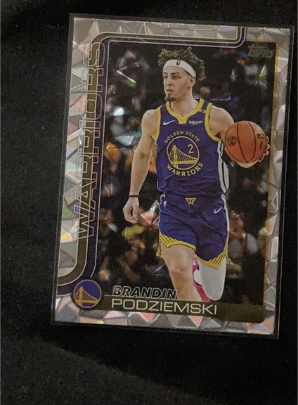 2025-26 Topps #141 Brandin Podziemski — front