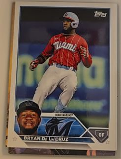 2023 Topps #599 Bryan De La Cruz — front