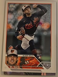 2023 Topps Chrome #10 DL Hall — front