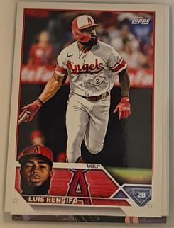 2023 Topps #549 Luis Rengifo — front