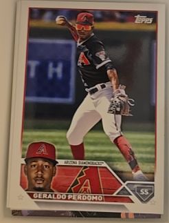 2023 Topps #531 Geraldo Perdomo — front