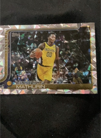 2025-26 Topps Basketball #48 Benedict Mathurin — front