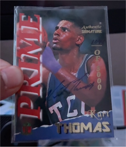 1995 Signature Rookies Prime #40 Kurt Thomas — front