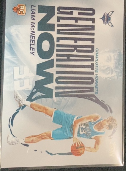 2025-26 Topps #GN-29 Generation Now Liam McNeeley — front