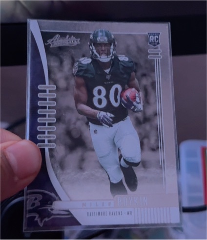 2019 Panini Absolute #129 Miles Boykin — front