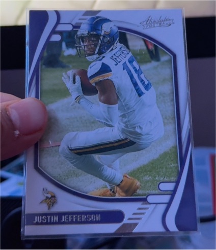 2021 Panini Absolute #65 Justin Jefferson — front