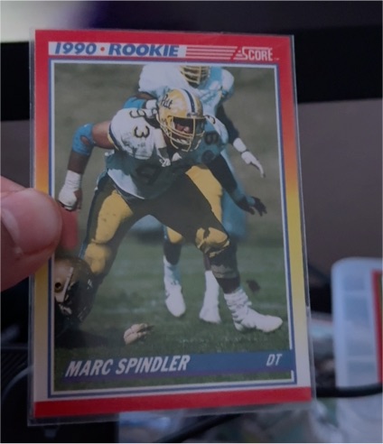 1990 Score #295 Marc Spindler — front