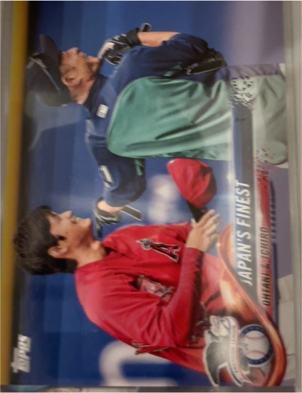 2018 Topps Update #US153 Shohei Ohtani / Ichiro Japan's Finest Rookie Card — front