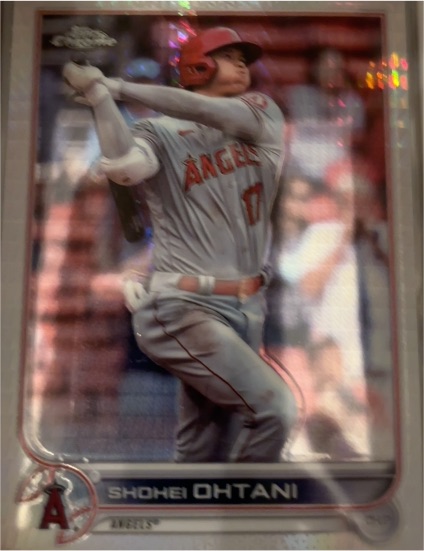 2022 Topps Chrome #1 Shohei Ohtani — front