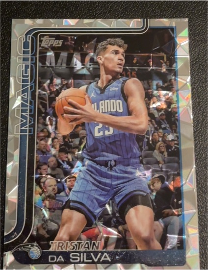2025-26 Topps #93 Tristan Da Silva — front