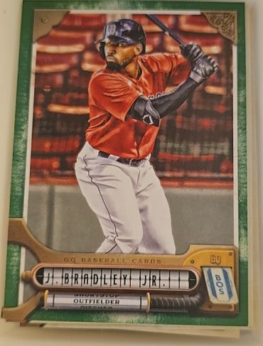 2022 Topps Gypsy Queen #126 Jackie Bradley Jr. Boston Red Sox — front