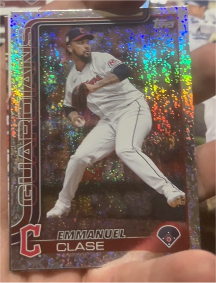 2025 Topps Series 1 #326 Emmanuel Clase — front