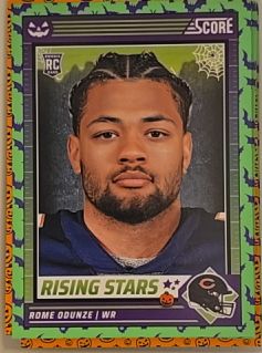 2024 Panini Score-A-Treat #44 Rome Odunze Rising Stars — front