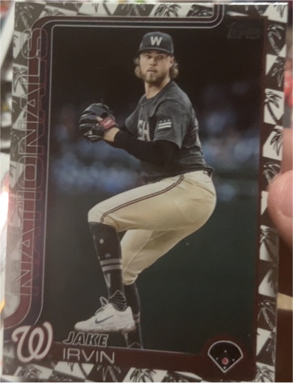 2025 Topps #197 Jake Irvin — front