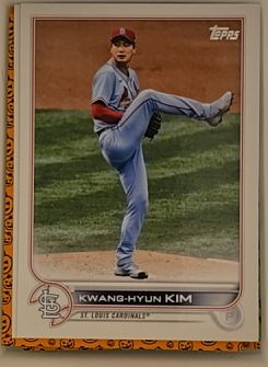 2022 Topps #151 Kwang-Hyun Kim — front