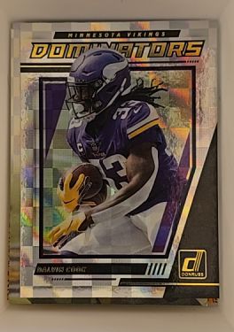 2021 Panini Donruss Dominators #D38 Dalvin Cook — front