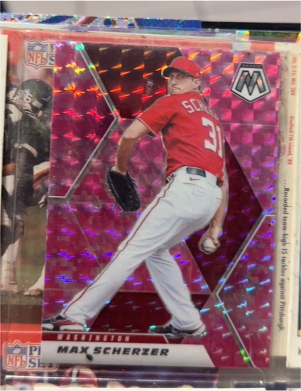 2021 Panini Mosaic #126 Max Scherzer — front