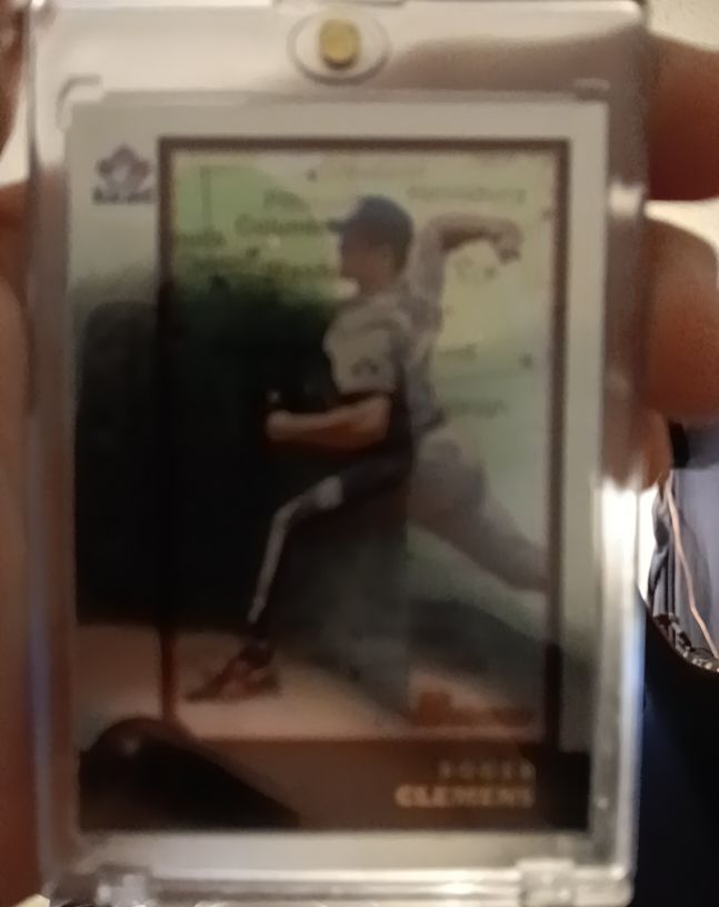 1991 Upper Deck #1 Roger Clemens — front