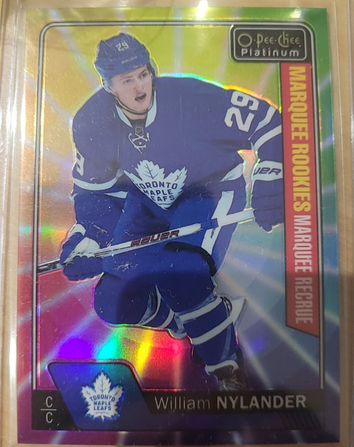 2016-17 O-Pee-Chee Platinum #155 William Nylander Marquee Rookies — front