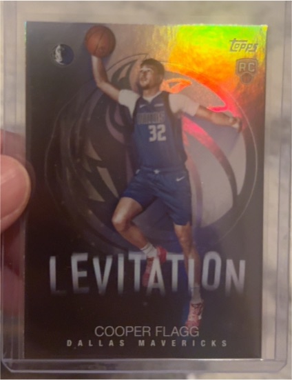 2025-26 Topps Basketball #L-16 Cooper Flagg Levitation RC Dallas Mavericks — front