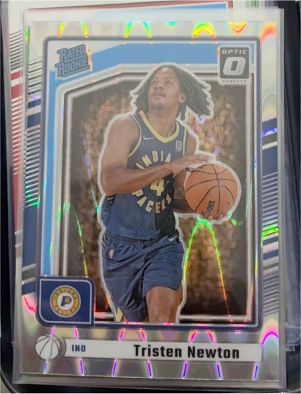 2024-25 Panini Donruss Optic #285 Tristen Newton — front