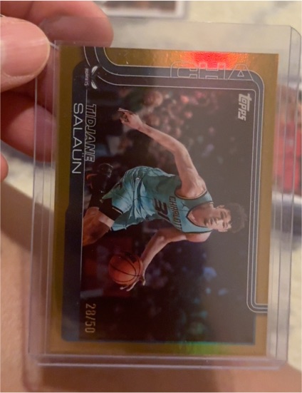 2025-26 Topps #71 Tidjane Salaun — front