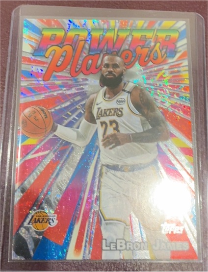 2025-26 Topps Power Players #PP-7 LeBron James — front