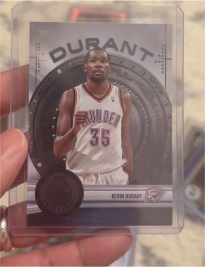 2025-26 Topps MVP Vault #MVP-7 Kevin Durant — front