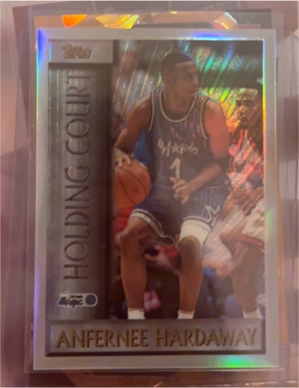 1996-97 Topps Holding Court #HC5 Anfernee Hardaway — front