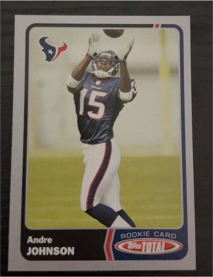 2003 Topps Total #460 Andre Johnson — front