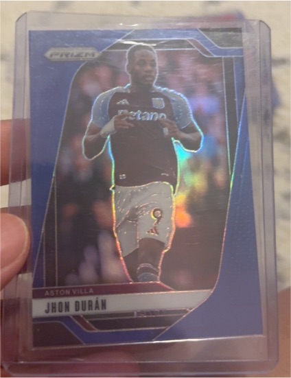 2024-25 Panini Prizm Premier League #63 Jhon Durán — front