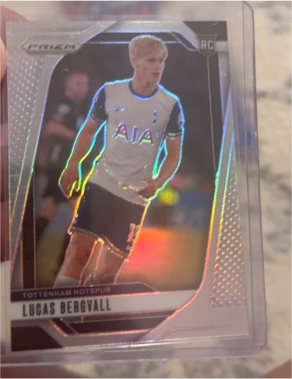 2024-25 Panini Prizm Premier League #74 Lucas Bergvall — front