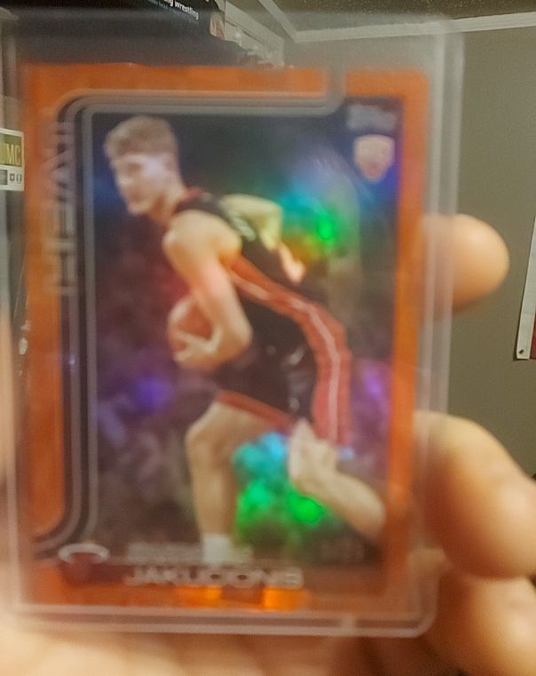 2025 Topps Series 1 #283 Kasparas Jakučionis — front