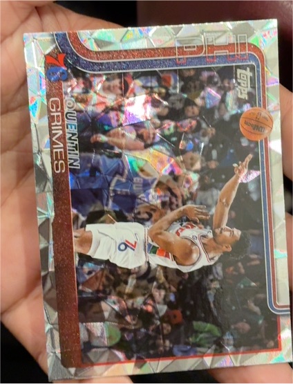 2025 Topps #25 Quentin Grimes — front