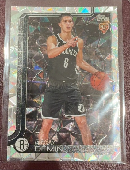 2025-26 Topps #208 Egor Demin — front
