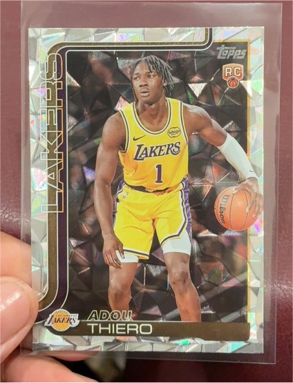 2025-26 Topps #236 Adou Thiero — front