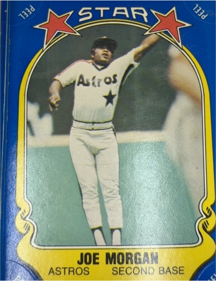 1981 Fleer Star Stickers #unknown Joe Morgan — front