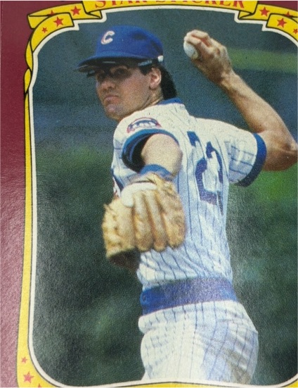 1986 Fleer Star Stickers #106 Ryne Sandberg — front