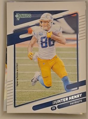 2021 Panini Donruss #48 Hunter Henry — front
