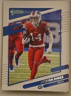 2021 Donruss #226 Stefon Diggs — front