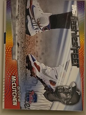 2022 Topps #FF-6 Andrew McCutchen Flashiest Feet — front