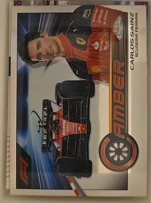 2023 Topps Chrome Formula 1 Camber #CAM-CSI Carlos Sainz — front