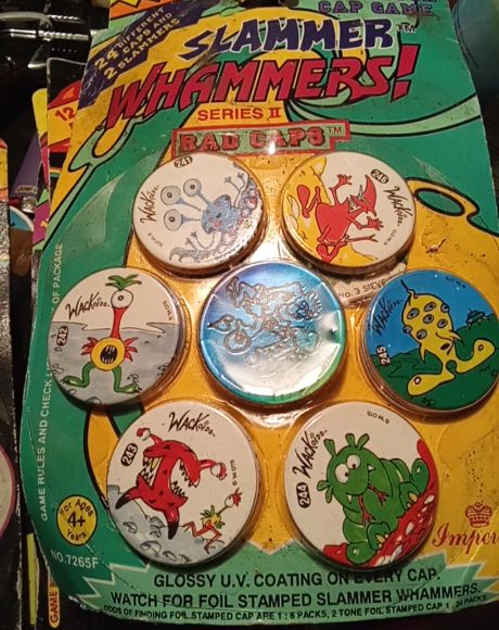 1994 Slammer Whammers Series II Rad Caps — front